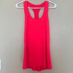 Hot pink active tank top
